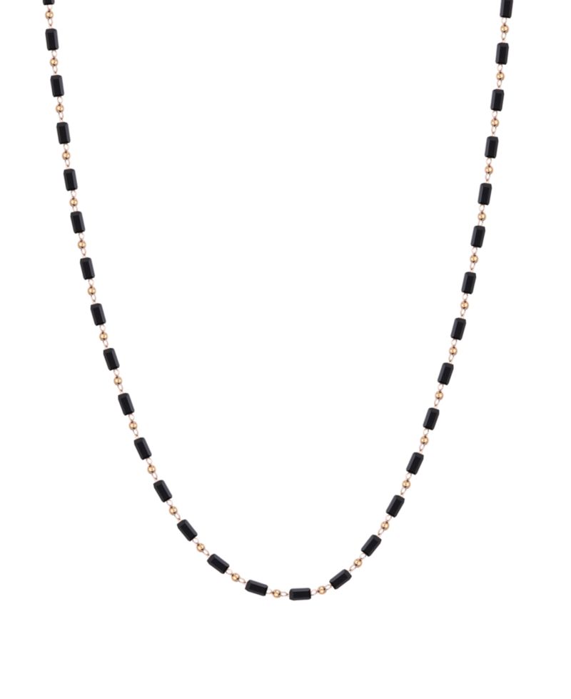 Gold-Plated Crystal Necklace