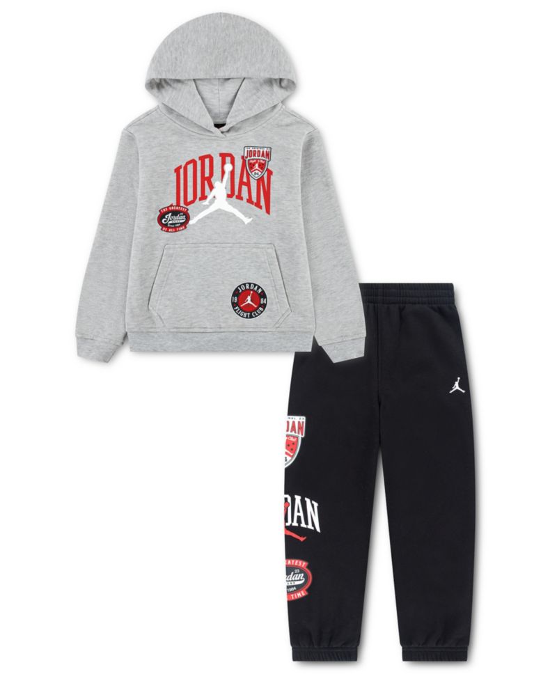 Boys' 2T-7 Interstate 23 Clutch Script Fleece Hoodie and Pants, 2-Piece Set