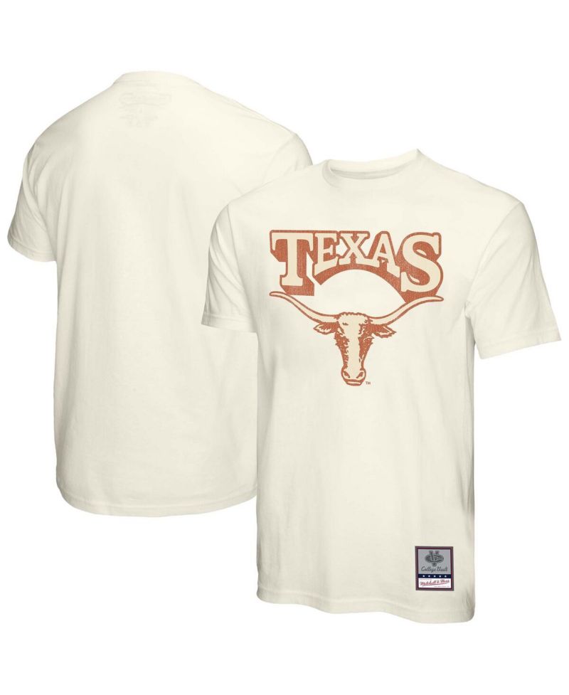 Men's Cream Texas Longhorns Vintage Tone T-Shirt