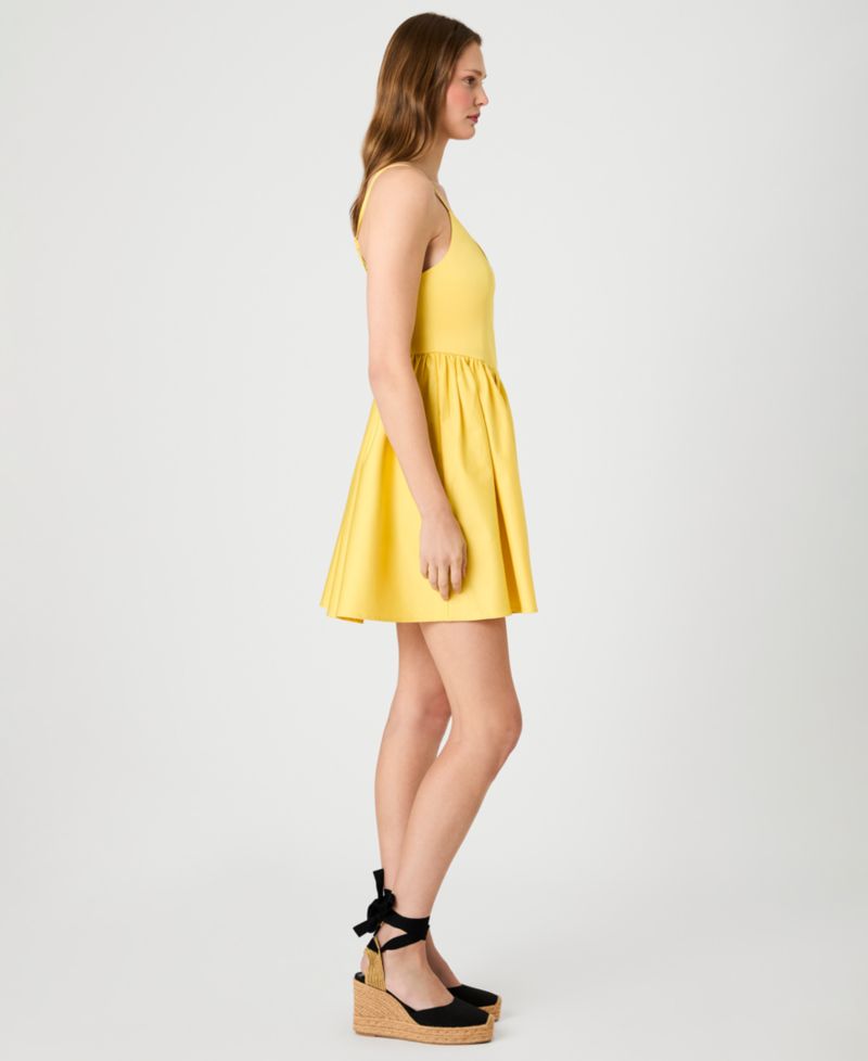 Women's Sleeveless V-Neck Mini Dress