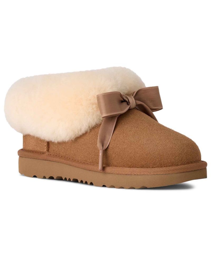 Kids' Bailey Bow Round Toe Slippers