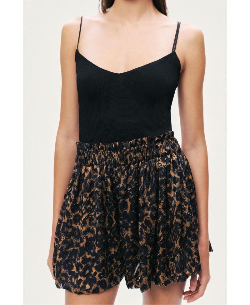 Women's Printed Mini Shorts