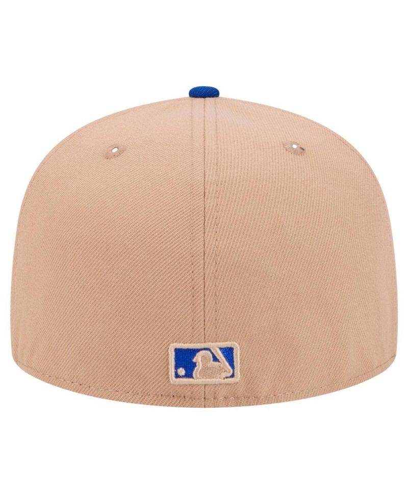 Men's Khaki New York Mets 59FIFTY Fitted Hat