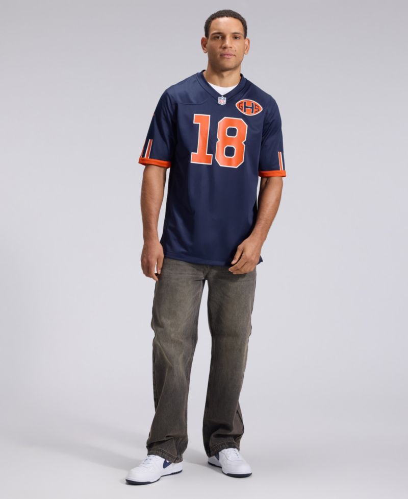 Men's Caleb Williams Navy Chicago Bears 2026 Rivalries Collection Game Jersey