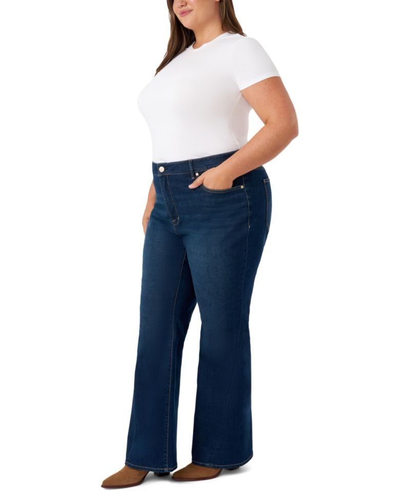 Plus Size Generation Flare Jeans