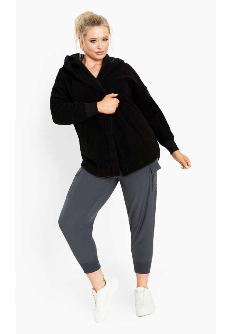 Women's Plus Size Weekender Hooded Fleece Jacket
