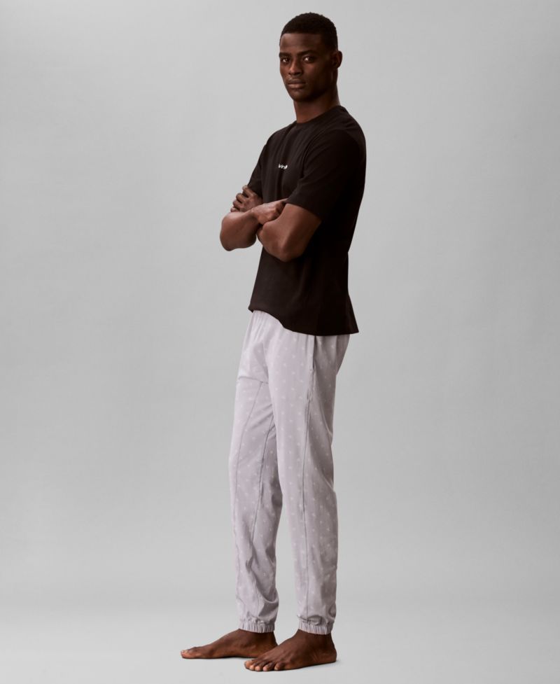 Men's Modern Cotton Logo Pajama Joggers