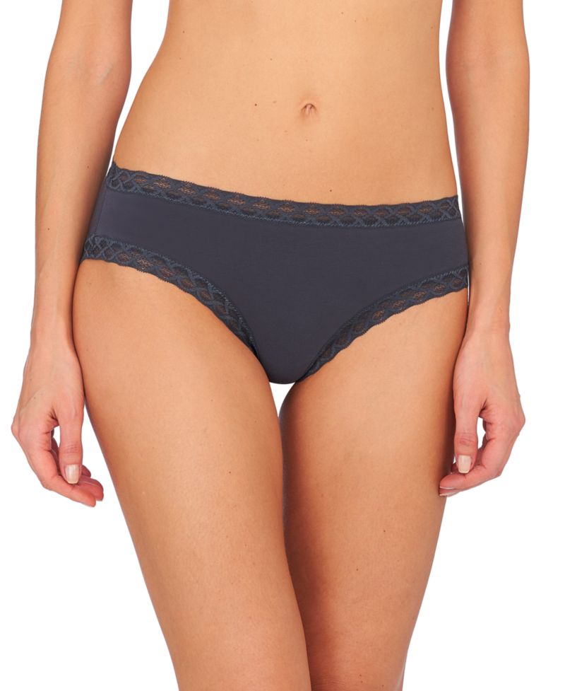 Women's Bliss Lace-Trim Cotton Brief Underwear 156058