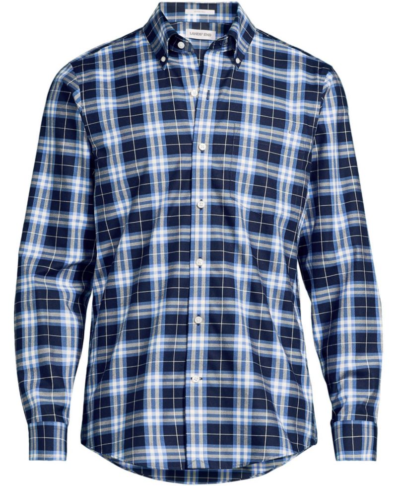 Muted Синий/Слоновая кость Windowpane