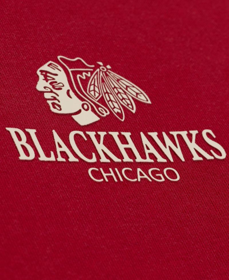 Men's Red Chicago Blackhawks Core Essentials Hoodie