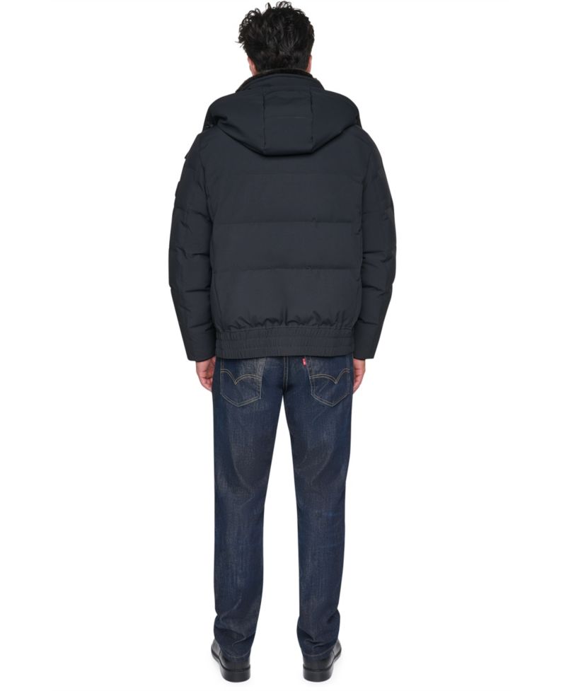 Men's Hooded Bomber Jacket
