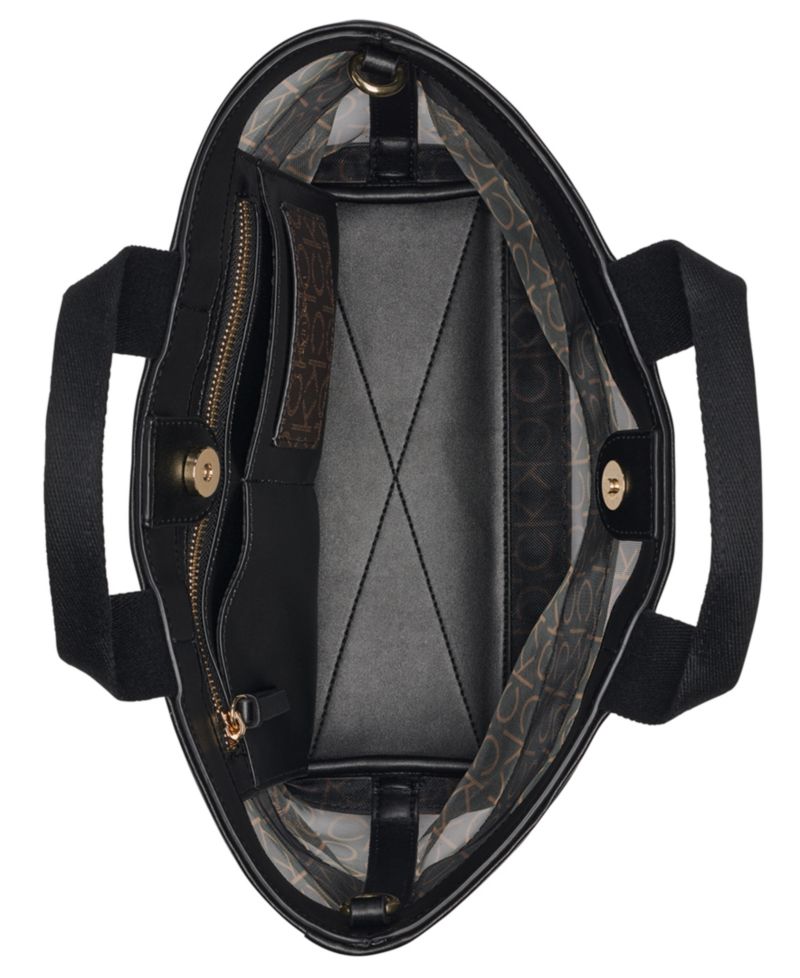 Averil Signature Mesh Large Crossbody Handbag