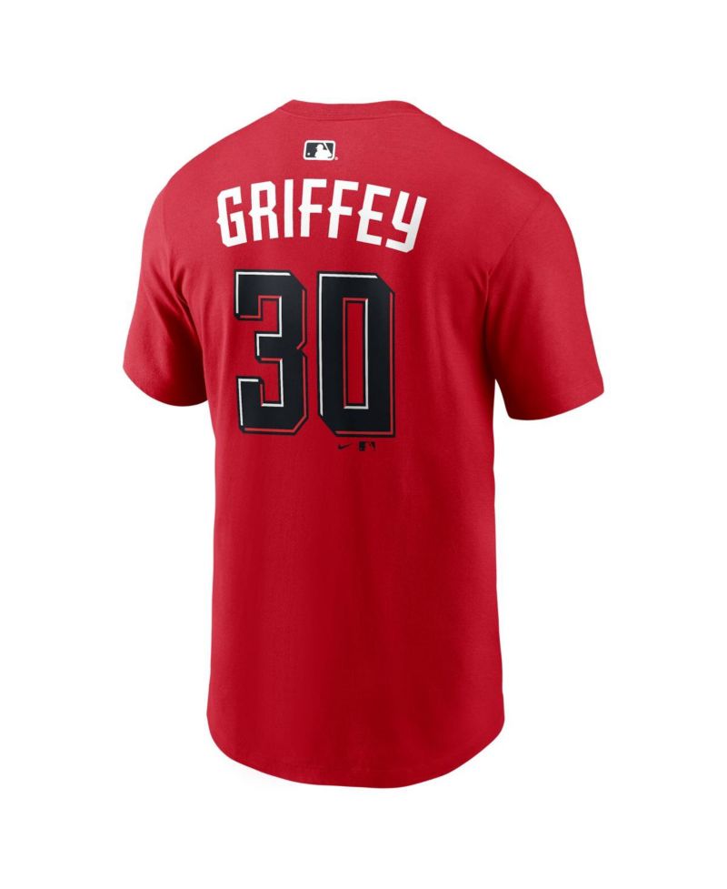 Men's Ken Griffey Jr. Red Cincinnati Reds 2026 City Connect Name & Number T-Shirt