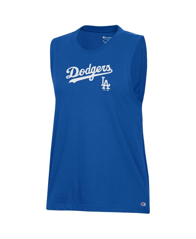 Women's Royal Los Angeles Dodgers Muscle Tank Top