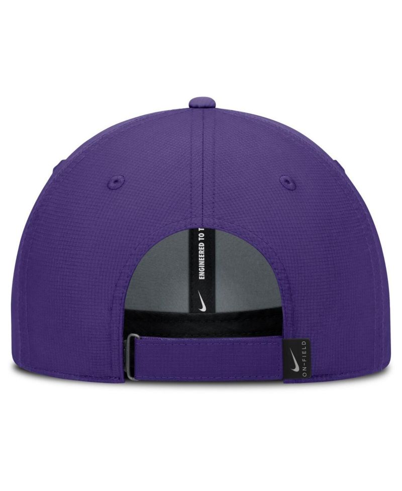 Men's Purple LSU Tigers 2025 On-Field Gameday Club Adjustable Hat