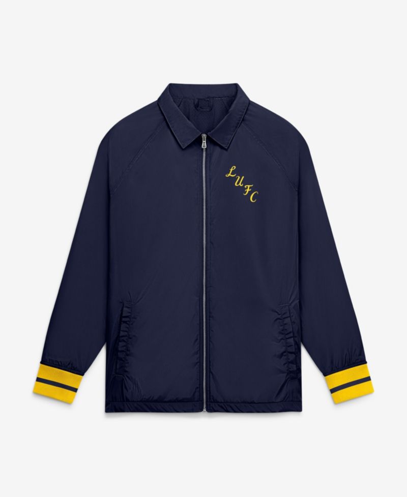 Men's Leeds United Classics Coach Full-Zip Lightweight Jacket