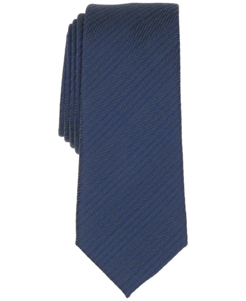 Men's Atlas Chevron Solid Slim Tie