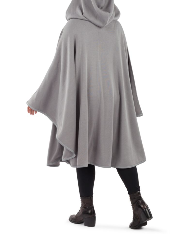 Women's Hooded Cape with Clasp