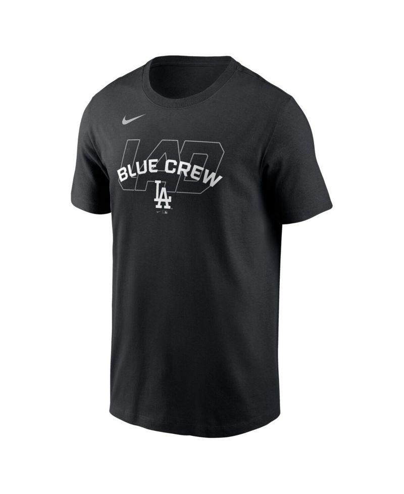 Men's Black Los Angeles Dodgers Primetime Fashion T-Shirt