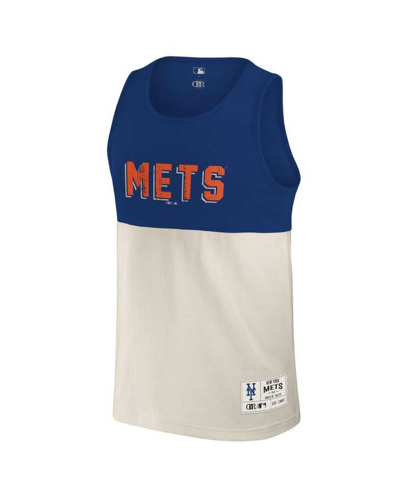 Darius Rucker Collection by Men's Royal New York Mets Color Block Tank Top