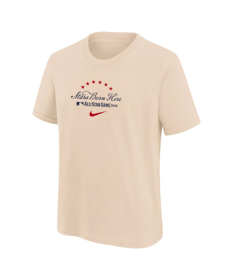 Big Boys and Girls Natural 2026 MLB All-Star Game Liberty Bell T-Shirt