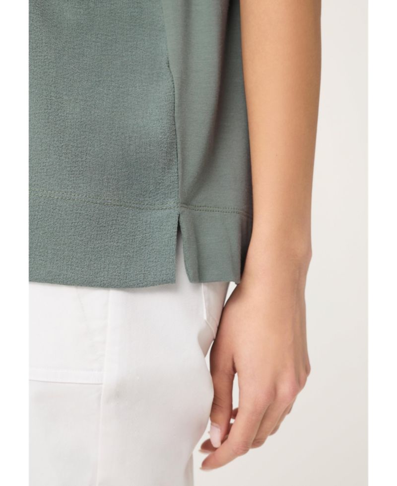 Women's Mixed Media Tunic T-Shirt