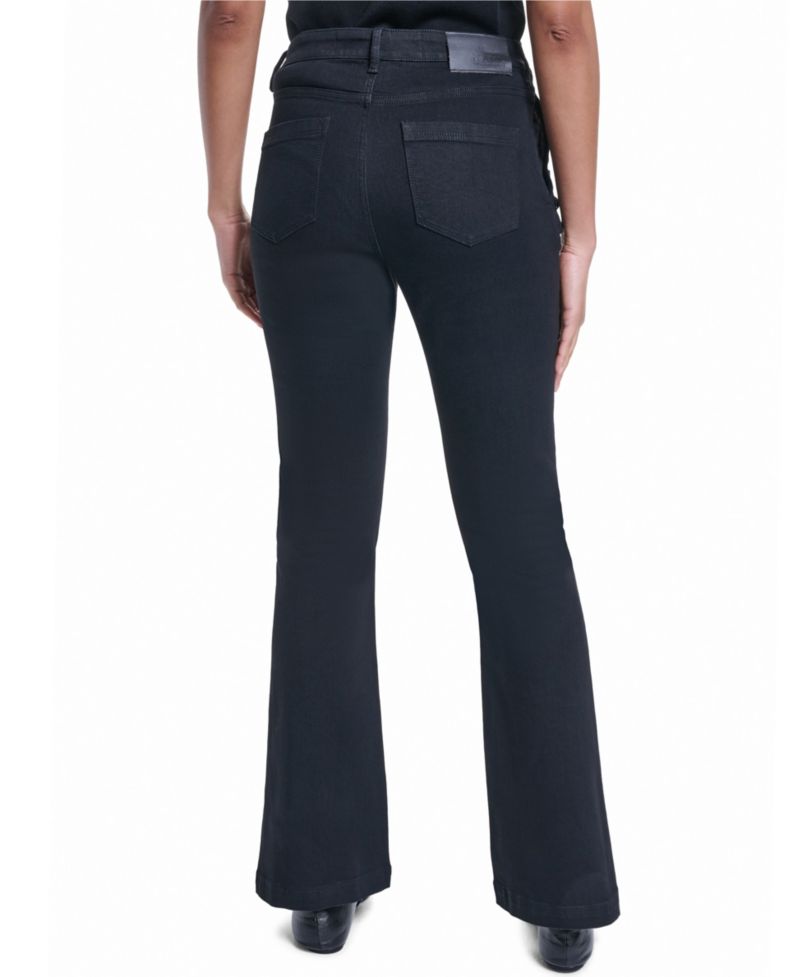 Women's Sailor Denim Flare High-Waisted Jeans