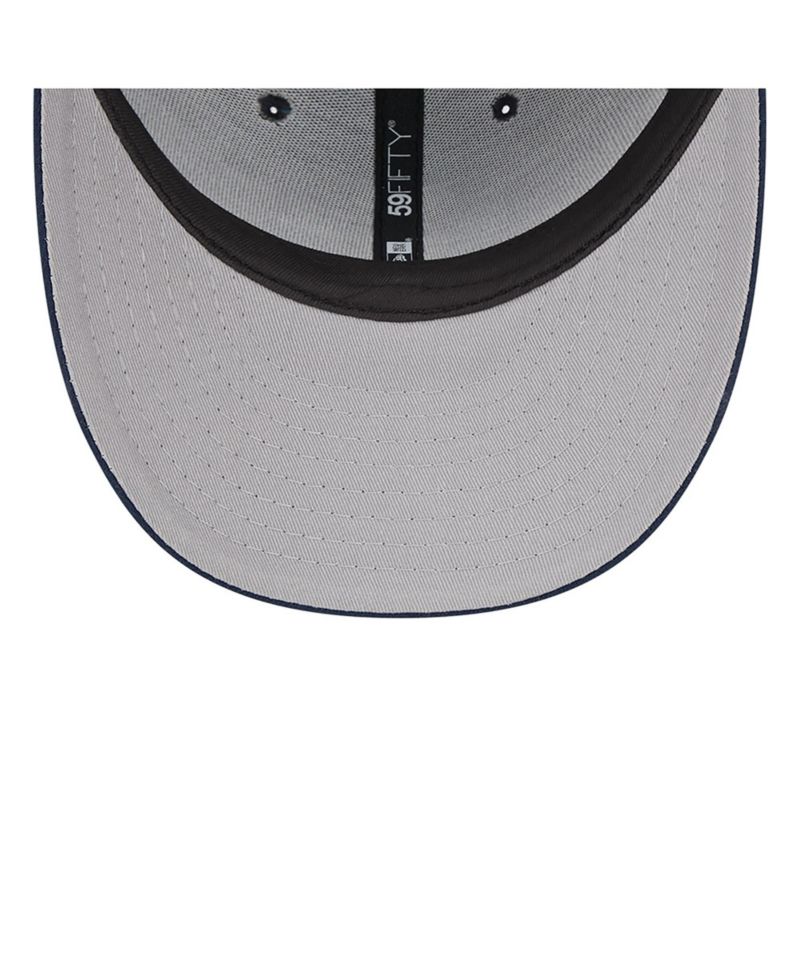 Men's Navy Oakland Athletics Oceanside Low Profile 59FIFTY Fitted Hat