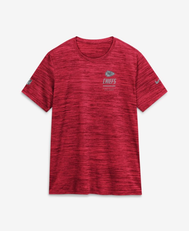 Women's Red Kansas City Chiefs Sideline Velocity Dri-FIT T-Shirt