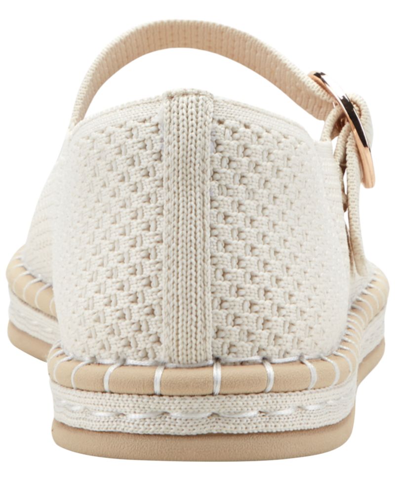 Women's Francene Knit Mary Jane Espadrille Flats