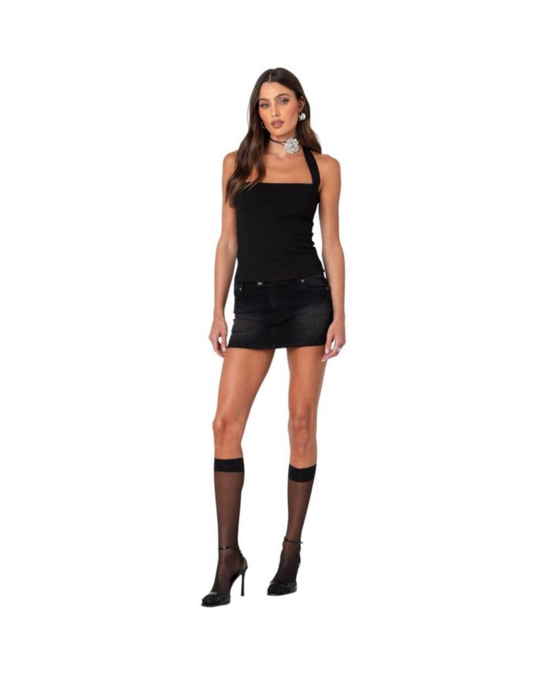 Women's Marisol Straight Neck Halter Top