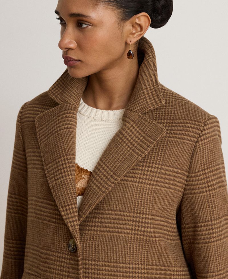 Women's Wool Reefer Coat