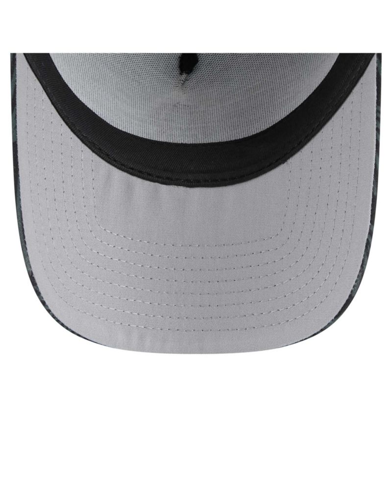 Men's Black Boston Red Sox 9FORTY A-Frame Trucker Adjustable Hat