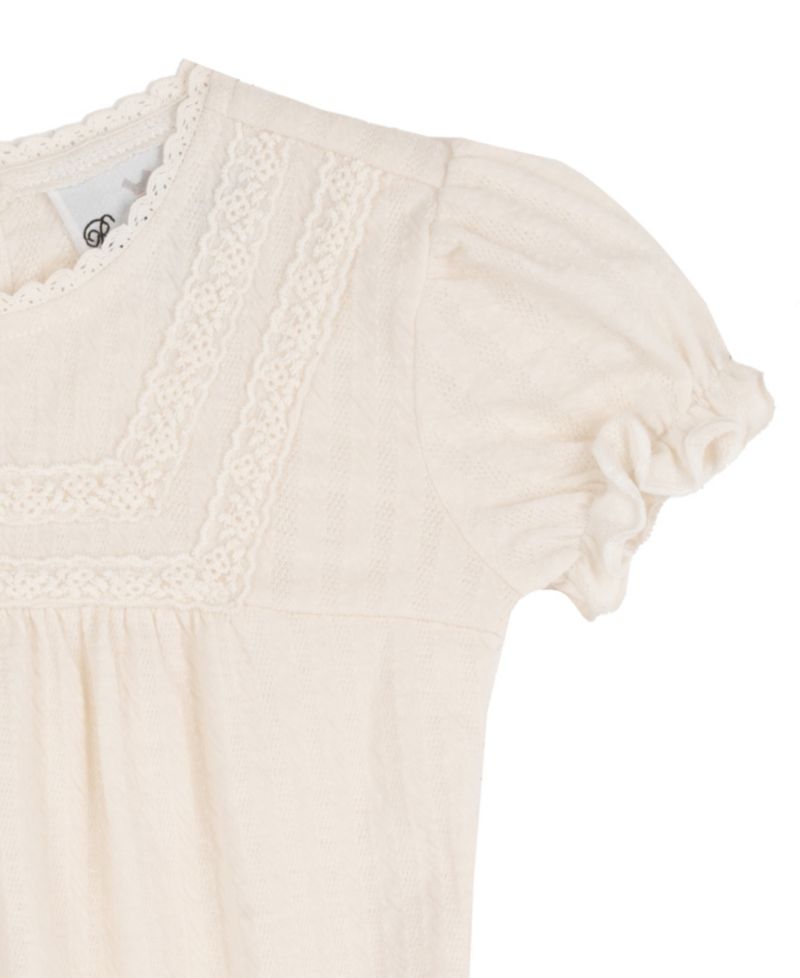 Baby Girls' Short-Sleeve Bodysuit and Skirt, 2-Piece Set