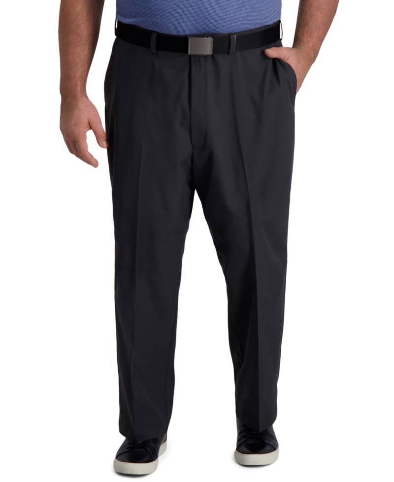 Big & Tall Cool Right Performance Flex Classic Fit Flat Front Pant