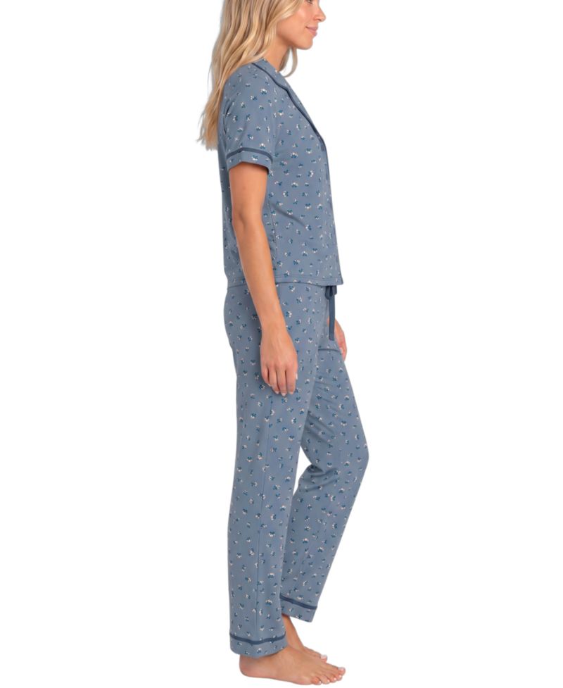Women's Modal-Spandex Short-Sleeve Pajama Set