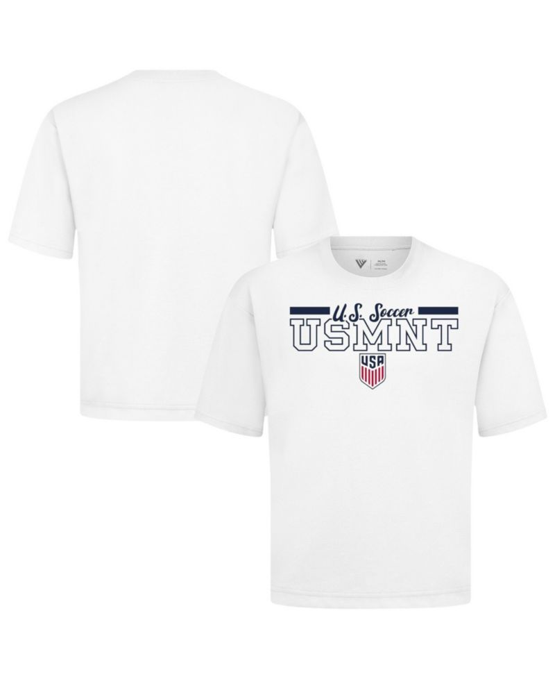 Men's White USMNT Vanguard Luxe Signature T-Shirt