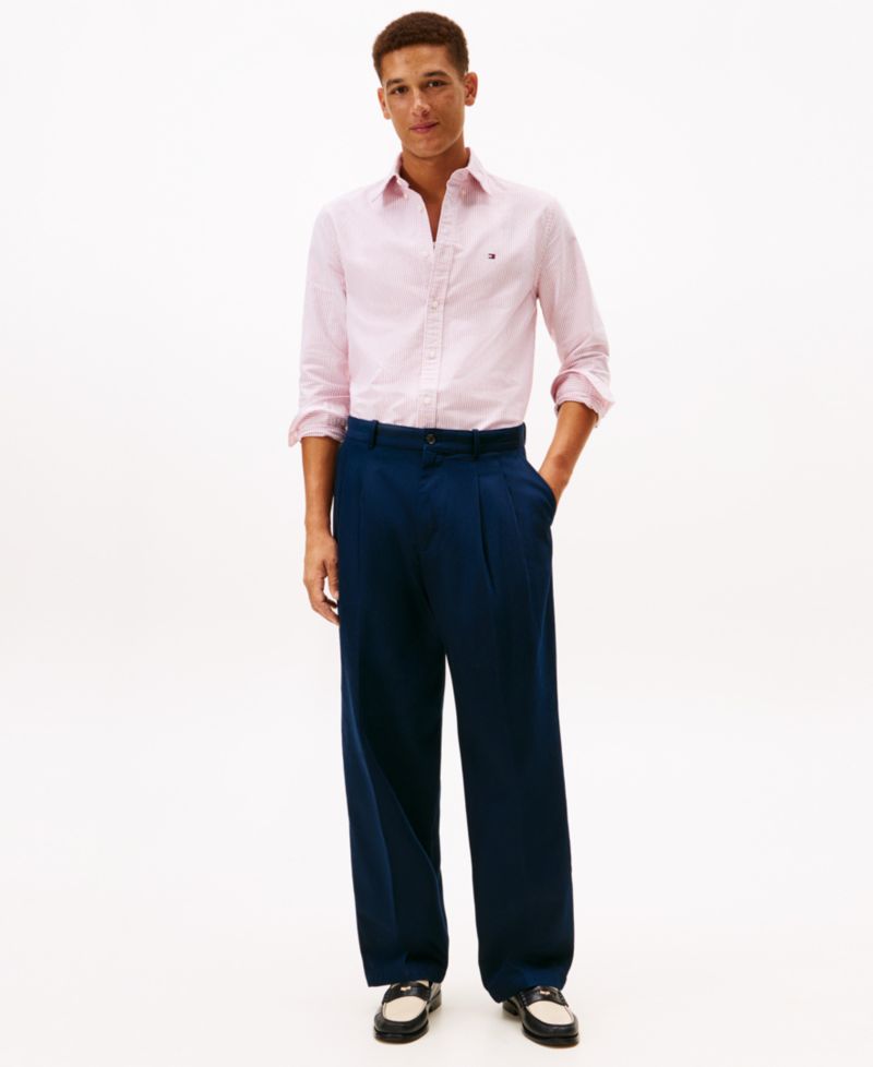 Men's Heritage Regular-Fit Oxford Striped Shirt