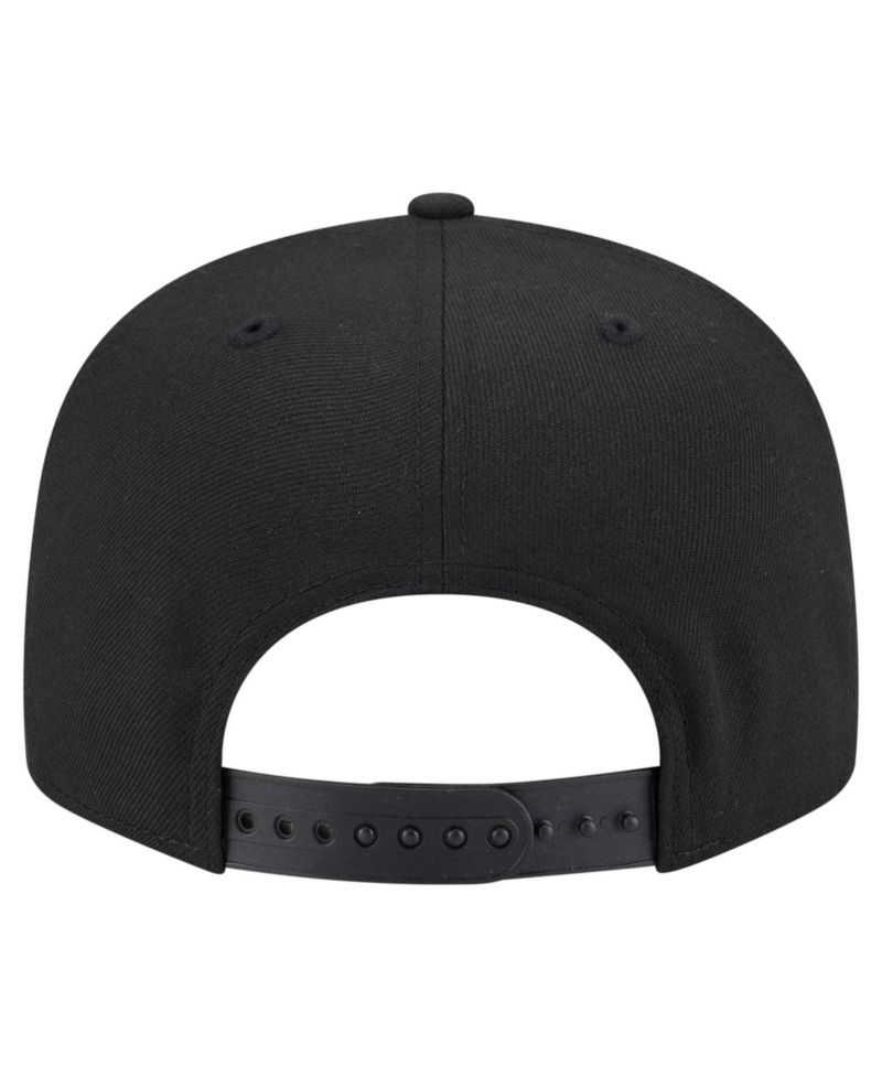 Men's Black Orlando Magic Team 9FIFTY Snapback Hat
