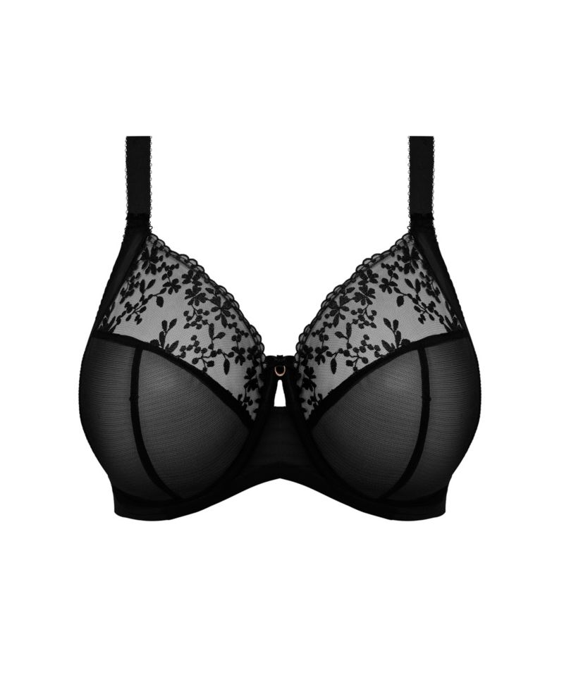 Plus Size Zarla Banded Underwire Stretch Lace Bra EL302505