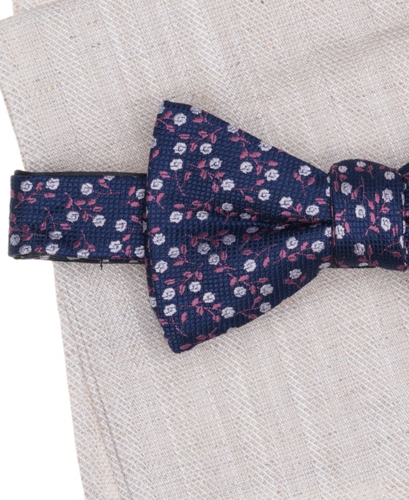 Men's 2-Piece Sutherland Floral Bow Tie and Pocket Square Set