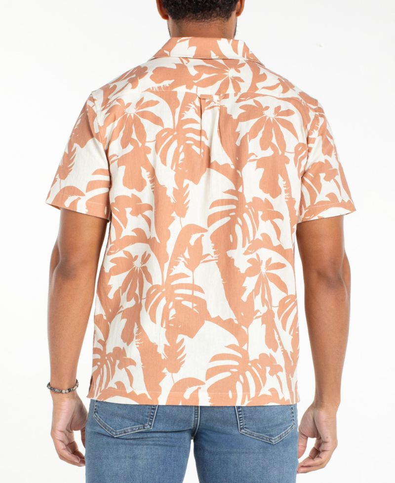 Men's Short-Sleeve Camp Collar Shirt