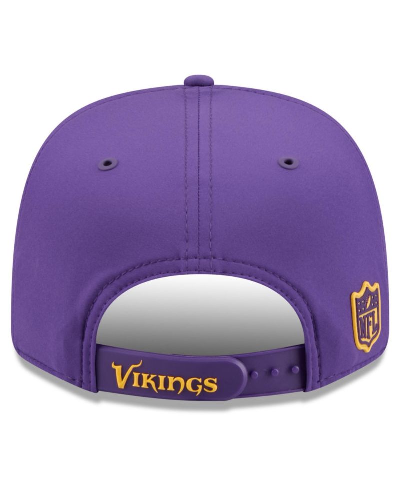 Men's Purple Minnesota Vikings 2026 Sideline 9SEVENTY Adjustable Hat