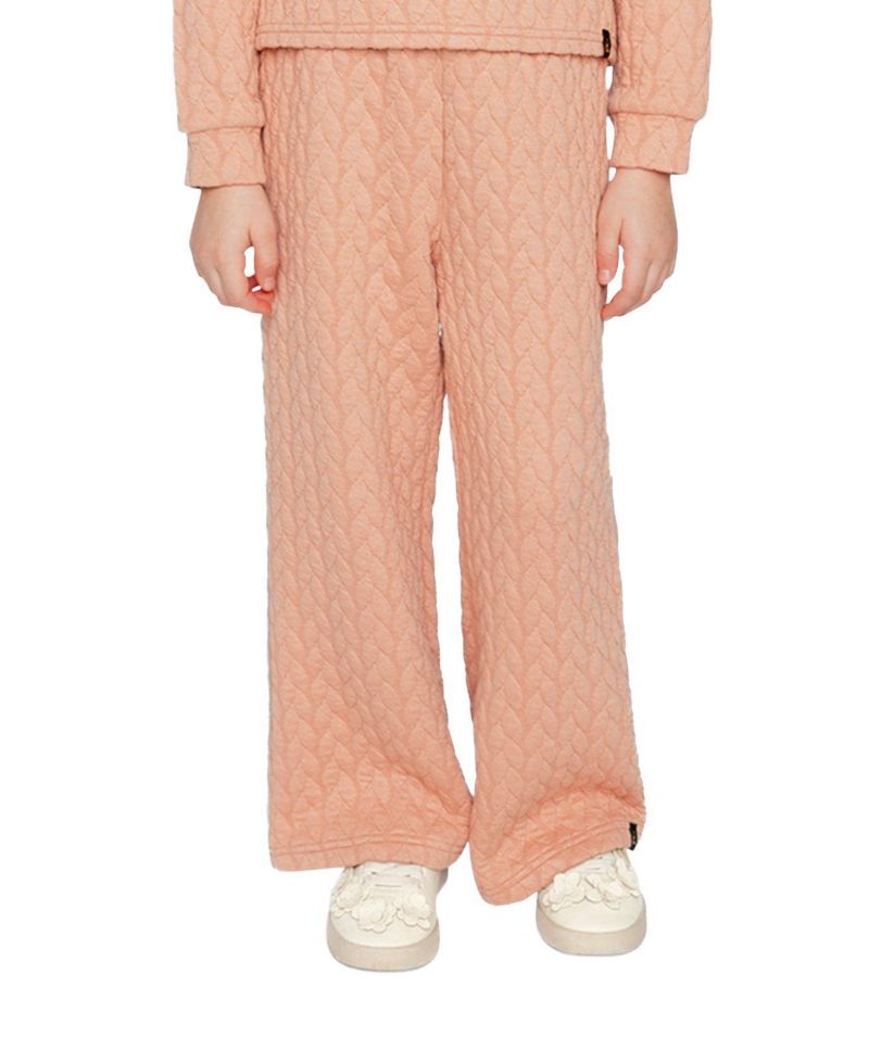 Little and Big Girl (6Y - 14Y) Wide Leg Jacquard Pants