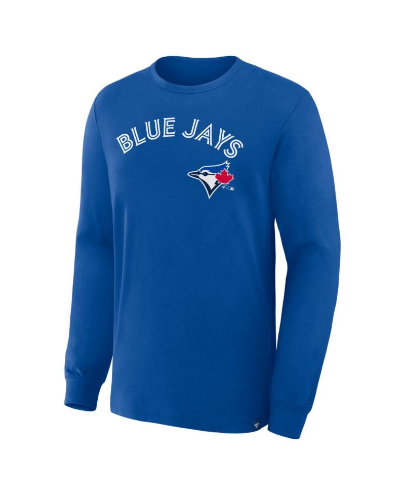 Men's Royal Toronto Blue Jays Lock-Up Legacy Long Sleeve T-Shirt