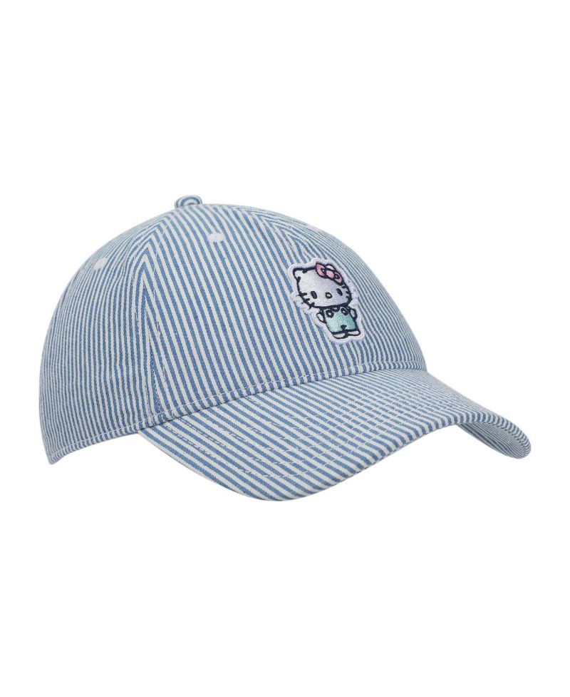 Embroidered Character Women's Denim Unstructured Baseball Cap