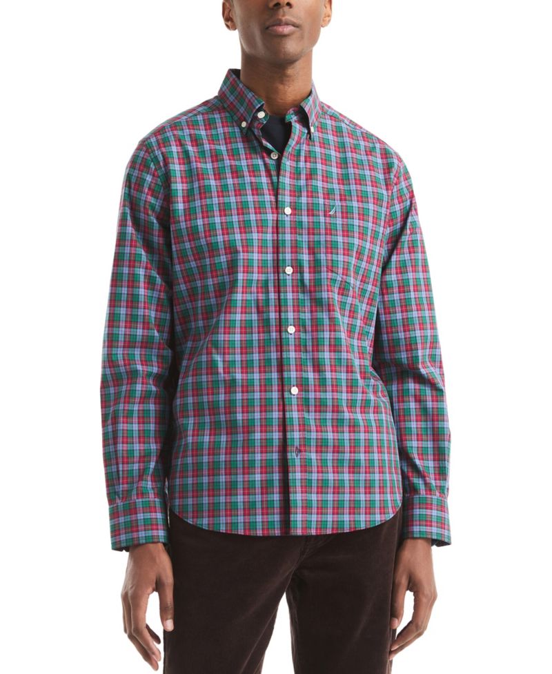 Men's Classic Fit Plaid Shirt