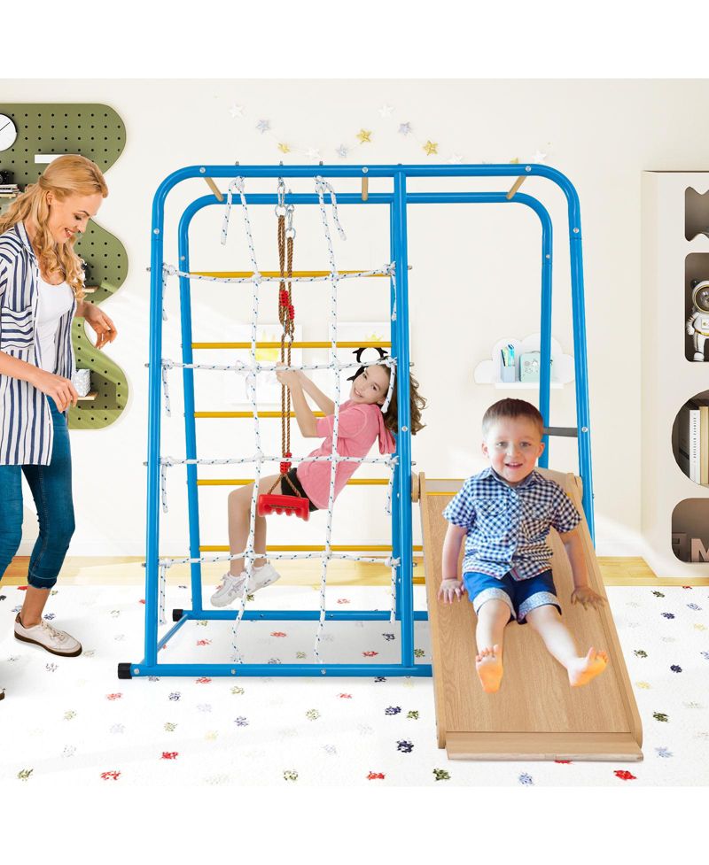 6-in-1 Indoor Jungle Gym, Ages 3+