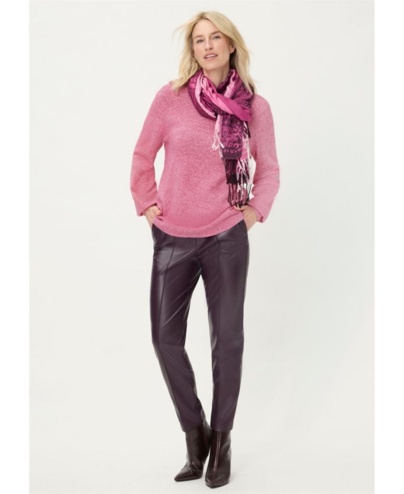 Women's Melange Yarn Sweater