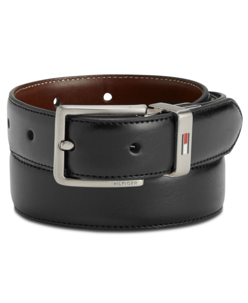 Big Boys Black and Brown Reversible Belt